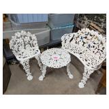 OUTDOOR CAST PATIO SET