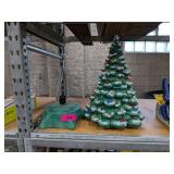 ANTIQUE CERAMIC CHRISTMAS TREE