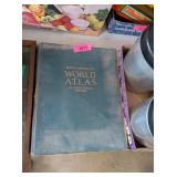 VINTAGE WORLD ATLAS, RAND MCNALLY