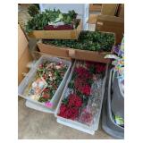 CHRISTMAS HOLLY, GREENS - 2 TOTES