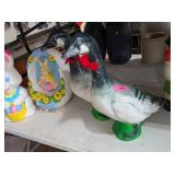 2 GEESE BLOW MOLDS