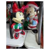 MICKEY & MINNIE BLOW MOLDS