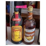 BOTTLE OF KAHLUA & AMARETTO