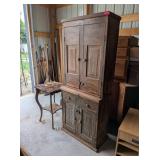 ANTIQUE KITCHEN BAKING CABINET