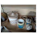 5 - CHEESE CROCKS - VINTAGE