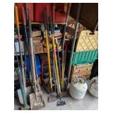 POST HOLE DIGGER, SLEDGEHAMMER & MORE