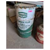 TEXACO 16 GALLON OIL DRUM