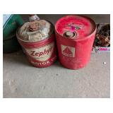CITGO & ZEPHYR OIL CANS