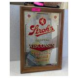 STROH'S BEER SALUTES WISCONSIN MIRROR