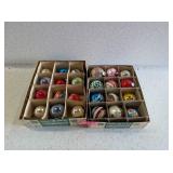 ANTIQUE SHINY BRITE CHRISTMAS ORNAMENTS