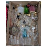 MINI GLASS BOTTLES - VINTAGE
