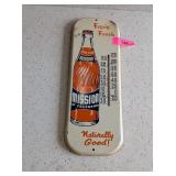 VINTAGE MISSION SODA  ADVERTISING THERMOMETER