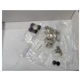 SILVER POLICE AND MORE - ASSORTED BUTTONS
