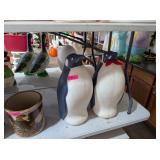 2 - BLOW MOLD PENGUINS