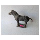 ANTIQUE ORIENTAL HORSE WITH REAL HORSE HAIR TAIL