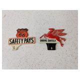 VINTAGE NEW OLD STOCK LICENSE PLATE TOPPERS