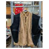 2 - WOMENS LARGE FAUX FUR VESTS