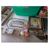 LAST SUPPER & OTHER RELIGIOUS FRAMED PIECES