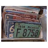 VINTAGE LICENSE PLATE COLLECTION