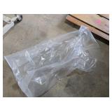 CASE OF CLEAR GARBAGE BAGS