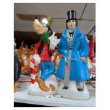 2 - CHRISTMAS CAROL AND GOOFY BLOW MOLDS