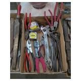 PLIERS, ADJUSTABLE WRENCH & SNIPS