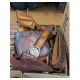 VINTAGE LEATHER HOLSTER & BELT COLLECTION