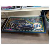 MILLER RACING NASCAR MIRROR - RUSTY WALLACE