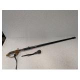 WORLD WAR II JAPANESE OFFICERS SWORD & SCABBARD