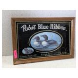 PABST BLUE RIBBON BEER COMMON LOON MIRROR