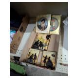 5 VINTAGE FRAMES WITH PHOTOS