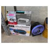 RADIO, FAN, ALARM CLOCK & MORE