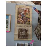 1942 STATE BANK OF CHILTON ADVERTISING CALENDAR