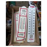 VINTAGE ADVERTISING THERMOMETERS