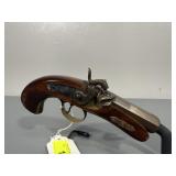 ANTIQUE DERRINGER PHILADELPHIA BLACK POWDER PISTOL