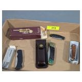 4 POCKET KNIVES, FRONTIER DOUBLE EAGLE