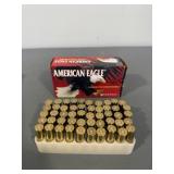50RNDS .38SPL 130GR FMJ, AMERICAN EAGLE