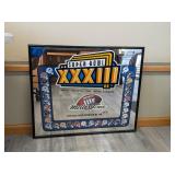 SUPER BOWL XXXIII MILLER TIME MIRROR