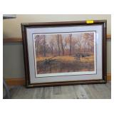 1992 NWTF SPONSOR PRINT - 880/3000, 34x27