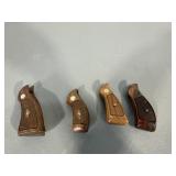 4 - SMITH & WESSON REVOLVER GRIPS