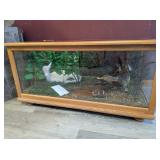 ALBINO FAWN WITH DUCK & DUCKLINGS - 43x25x22
