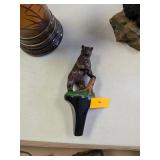 STANDING BEAR BEER TAP HANDLE