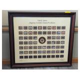 DUCKS UNLIMITED 1934-1988 PIN STAMPS