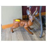 PLASTIC OUTDOOR DEER FIGURINE - W GERMANY