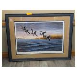 BILLS VISIT LONG POINT SIGNED & FRAMED PRINT
