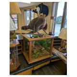 FAWN DISPLAY WITH LAMP - 22x17x18