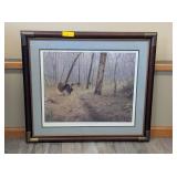 SPRING GOBBLER FRAMED & SIGNED PRINT