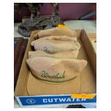 5 - VINTAGE WEATHERBY FLAT BRIM CAPS - NEW