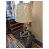 JENNINGS MALLARD DECOY TABLE LAMP