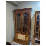 12 GUN DUCKS UNLIMITED LIGHTED DISPLAY CABINET